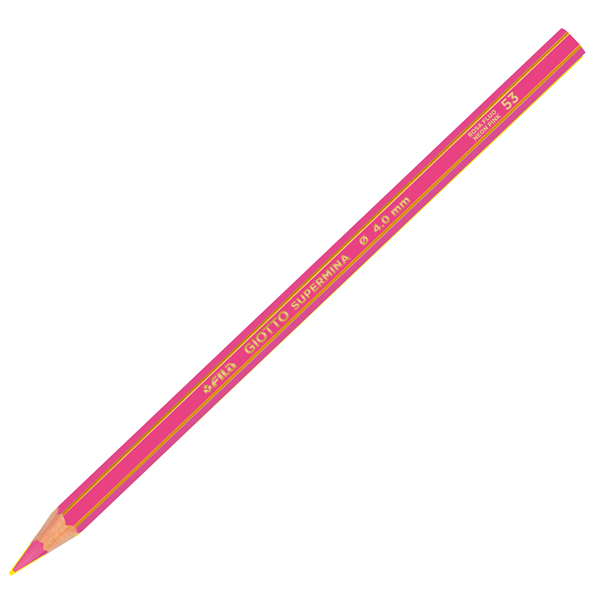 MD_73138 Pastello Supermina - mina 4 mm - rosa fluo 53 - Giotto - immagine 1