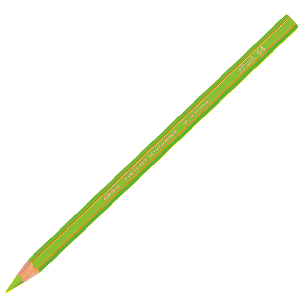 MD_73139 Pastello Supermina - mina 4 mm - verde fluo 54 - Giotto - immagine 1