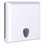 Dispenser asciugamani EColored piegati a Z/C - 29 x 10,5 x 30,5 cm - adamello white - Mar Plast