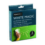Spugna cancella macchie White Magic - 12 x 2,5 x 6 cm - Perfetto - conf. 2 pezzi