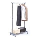 Stender appendiabiti AC9001 - con portaoggetti  - 87 cm - Serena Group