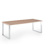 Scrivania direzionale Prestige Metal - 210 x 90 x 74 cm - ciliegio arabis