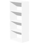Mobile Easy - alto a giorno - 80 x 35 x 180 cm - bianco