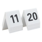 Numeri per tavoli - set da 11 a 20 - Securit