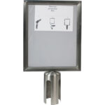 Display A4 per colonnine - Securit