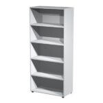 Armadio modulare - a giorno - 90 x 44 x 200 cm - grigio
