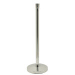 Colonnina segnapercorso cromata Budget - altezza 100 cm - Securit