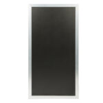 Lavagna Multiboard - 60 x 115 cm - cornice argento - Securit