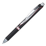 Roller a scatto Energel XM Permanent  - punta 0,7mm - rosso - Pentel