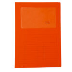 Cartellina a L con finestra Sintex - 120 gr - A4 - rosso - Blasetti - conf. 50 pezzi