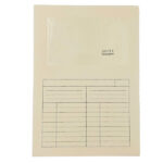 Cartellina a L con finestra Sintex - 120 gr - A4 - avorio - Blasetti - conf. 50 pezzi