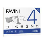 Album Favini 4 - 24 x 33 cm - 220 gr - 20 fogli - liscio - Favini