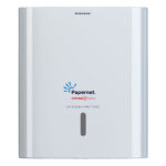 Dispenser asciugamani piegati a Z/W Hi-Tech - 29 x 10,8 x 33,6 cm - bianco - Papernet