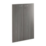 Coppia ante Easy - per mobile contenitore medio - 80 x 115 cm - spessore 18 mm - melaminico - frassino toscano