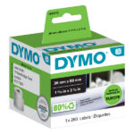 Rotolo 260 etichette LW 1983172 - 36 x 89 mm - carta - indirizzi estesi - bianco - Dymo