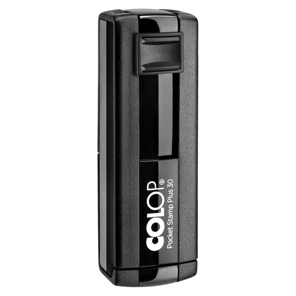 MD_80454 Timbro Pocket Stamp Plus 30 - 18 x 47 mm - 5 righe - autoinchiostrante- nero - Colop - immagine 1