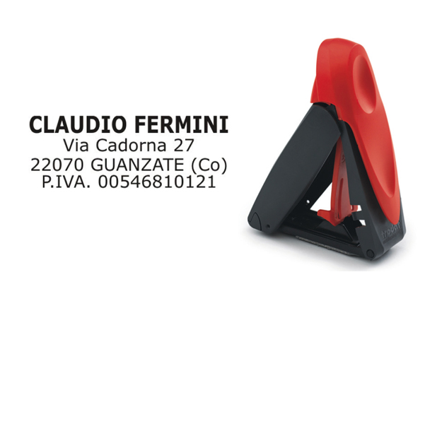 MD_80494 Timbro tascabile Mobile Printy 9440 - personalizzabile - 40 x 40 mm - 8 righe - autoinchiostrante - Trodat - immagine 1