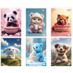 Maxiquaderno Cute fantasia - A4 - 5mm c/margine - 40+2 fogli - 80gr - BM