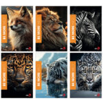 Maxiquaderno Be More Wild - A4 - 4mm - 36+2 fogli - 100gr - BM