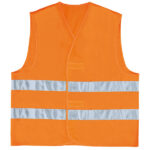 Gilet alta visibilità GILP2 - poliestere - taglia XXL - arancio fluo - Deltaplus