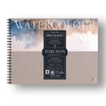 Blocco Watercolour Torchon - 24 x 32 cm - 12 fogli - 300 gr - spiralato - Fabriano