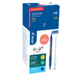 Roller gel a scatto G 2 - punta 0,7mm  - blu - Pilot - conf. 16 + 4 pezzi