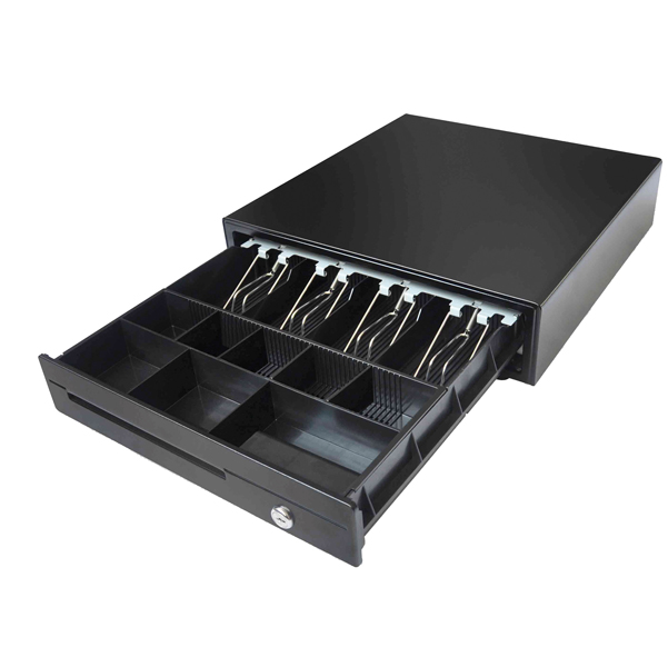 MD_83530 Cassetto portadenaro DCE410 - 41 x 42 x 10 cm - nero - Iternet - immagine 1