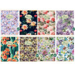 Maxiquaderno Nature Flowers - A4 - 1 rigo - 42 fogli - 80 gr - Pigna