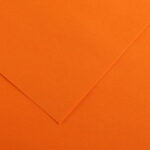 Foglio Colorline - 70x100 cm - 220 gr - arancione - Canson