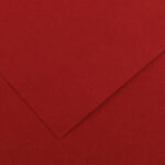 Foglio Colorline - 70x100 cm - 220 gr - rosso granata - Canson