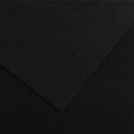 Foglio Colorline - 70x100 cm - 220 gr - nero - Canson