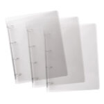 Raccoglitore Lumina - 22 x 30 cm - 4 anelli tondi 30 mm - PP - trasparente - Favorit