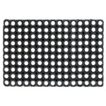 Zerbino Gummy - 40 x 80 cm - nero - Velcoc