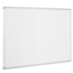 Lavagna magnetica Earth - smaltata - 90 x 120 cm - bianco - Bi-Office