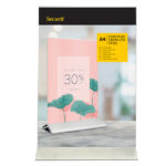 Display da tavolo - A4 - base acciaio - Securit