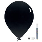 Lavagna da parete Silhouette - 39,6 x 29 cm - forma palloncino - nero - Securit