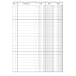 Registro Dare-Avere-Saldo - 96 pagine - 17 x 12 cm - DU133300000 - Data Ufficio