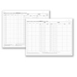 Registro carico/scarico ovini/caprini - 46 pagine numerate - 24,5 x 31 cm - DU138412000 - Data ufficio