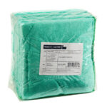 Panni microfibra Ultrega - 40 x 40 cm - verde - PerfettoFactory - conf. 10 pezzi