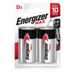Pila torcia - D - LR20 - Max - Energizer - blister 2 pezzi