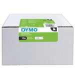 Nastro D1 409130 - 9 mm x 7 mt - PL - nero/bianco - Dymo - value pack 10 pezzi