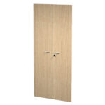 Coppia ante Easy - per mobile alto - 80 x 175 cm - spessore 18 mm - melaminico - rovere