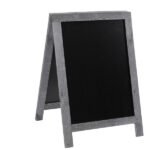 Lavagna Sandwich Nature - 85 x 54,5 x 44 cm - legno grigio - Securit