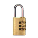 Lucchetto con combinazione - 27,5 mm - Metalplus