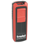 Timbro tascabile Pocket Printy 9511 - personalizzabile - 38 x 14 mm - 4 righe - autoinchiostrante - Trodat