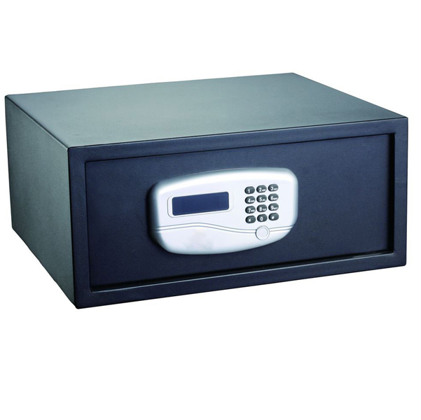 MD_91010 Cassaforte di sicurezza - serratura elettronica - 43,2 x 37 x 19,5 cm - 10,5 kg - nero - Iternet - immagine 1