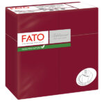 Busta portaposate - linea AirLaid - 40 x 40 cm - bordeaux - Fato - conf. 50 pezzi