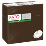 Busta portaposate - linea AirLaid - 40 x 40 cm - cacao - Fato - conf. 50 pezzi