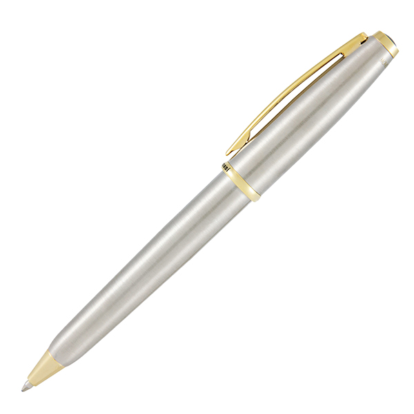 MD_91493 Penna sfera Aldo Domani - punta M - fusto silver - Monteverde - immagine 1