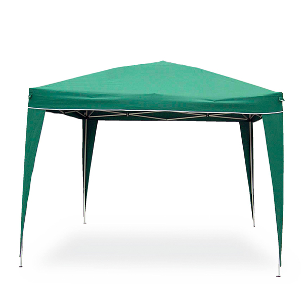 MD_91702 Gazebo PopUp - 3 x 3 m - acciaio/PL - verde - Garden Friend - immagine 1